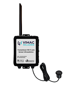 Transmissor IoT com Sensor Ultrassônico de Distância 4,5m