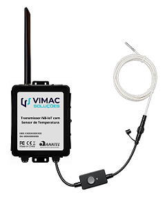 Transmissor IoT com Sensor de Temperatura PT100 - High Temperature (-50 ºC a +420 ºC)