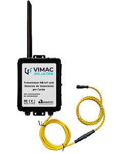 Transmissor IoT com Detector de Vazamento por Corda (corda 1m)