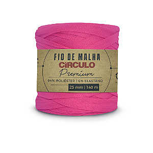 FIO DE MALHA PREMIUM DA CIRCULO 3032 ROSA TROPICAL