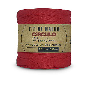 FIO DE MALHA PREMIUM DA CIRCULO 3528 CARMIN