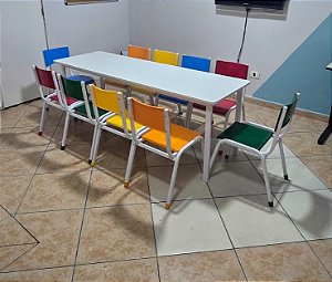 Conjunto de Atividades Escolares 10 lugares - Infantil
