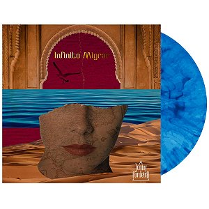 Disco de Vinil Novo - Junior Cordeiro - Infinito Migrar - LP Azul Translúcido 180g