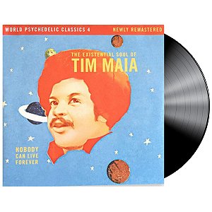Disco de Vinil - The Existencial Soul of Tim Maia - Nobody Can Live Forever - LP, Novo, Lacrado, Preto, Duplo, Importado