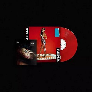 Disco de Vinil - Marina Sena - De Primeira - LP Vermelho Opaco, Novo, Lacrado, 140g, Noize Record Club