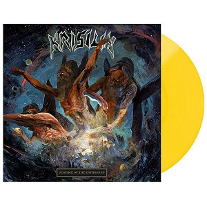 Disco de Vinil Novo - Krisiun – Scourge Of The Enthroned - LP Amarelo, 12", 180g