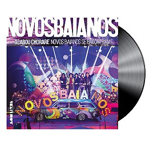 Disco de Vinil Novo - Novos Baianos - Acabou Chorare (Novos Baianos Se Encontram) - LP 12", Preto, 180g, Gatefold