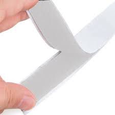 VELCRO VELFIX ADESIVO 50MM BRANCO