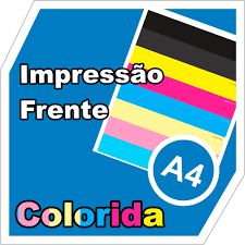 IMPRESSÃO COLORIDA
