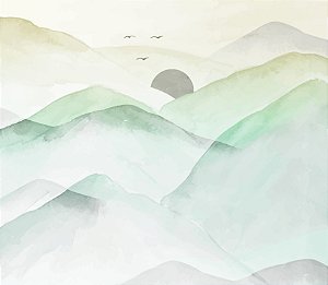 Painel de Parede Montanhas