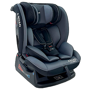 Cadeirinha Para Auto Burigotto 4 Road 0 a 36kg Cinza – 4 Posições de Reclínio, Cinto 5 Pontos, Grupos 0/1/2/3