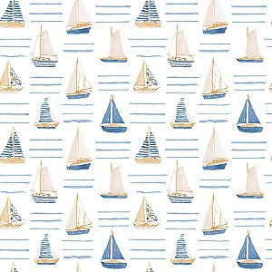 Papel de Parede Barquinhos