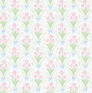 Papel de Parede Campo de tulipas