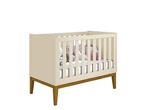 Berço mini cama Classic Areia