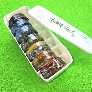 Conjunto Reiki Essencial 7 Chakras: Coleção Orgonite Energia em Foco