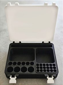 Caixa Organizadora Médica Premium - Kit Injetáveis Profissional