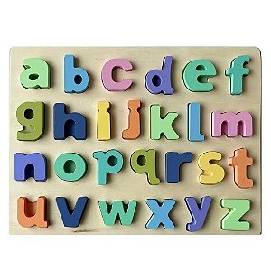 Encaixe Divertido Letras Minúsculas - TOYMIX