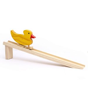 Pato na rampa - em madeira - Bohney