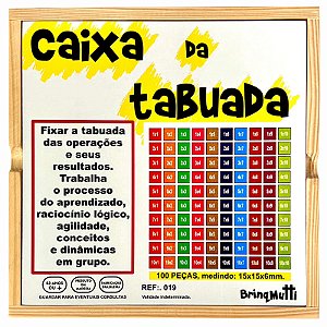 Caixa da Tabuada - Brinqmutti