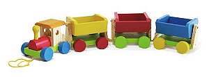 Trem de carga - Wood Toys