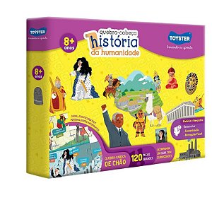 Quebra-cabeça de chão 120 peças - Histórias da Humanidade - Toyster
