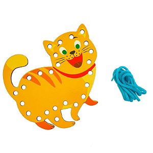 Jogo Infantil Educativo Gato De Sapato Coleção Crescer 0456 - Nig