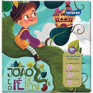 Livro Brinquedo - João e o Pé de Feijão - Toyster