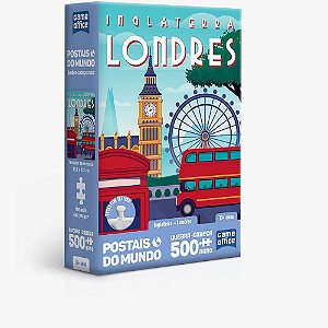 Quebra-cabeça 500 peças - Londres