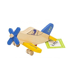 Avião em madeira - Keco