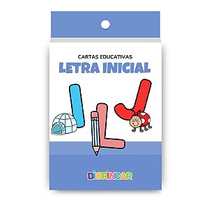 Cartas Educativas Letra Inicial - Dibrincar