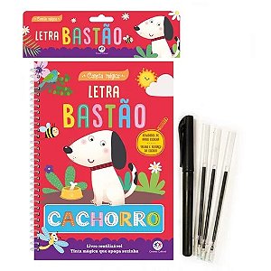 Livro Caneta Mágica - Letra Bastão