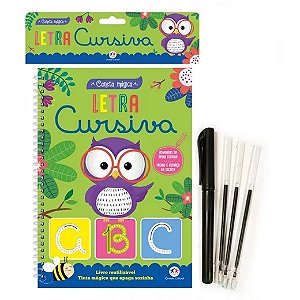 Livro Caneta Mágica - Letra Cursiva