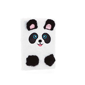 Caderno de Pelúcia Panda