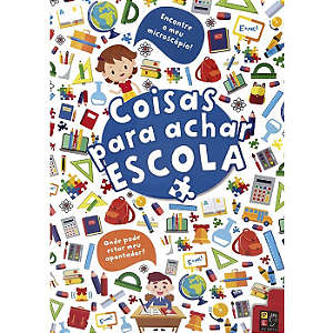 Livro de Procurar - Coisas para achar - Escola