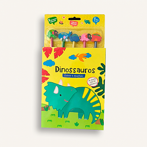 Kit para colorir - Dinossauros