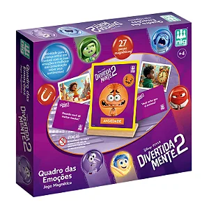 Quadro das emoções - Divertidamente - Quadro Magnético