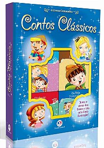 Livro Box com 6 Minilivros - Contos Clássicos