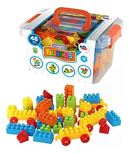 Maleta Blocos - 48 peças