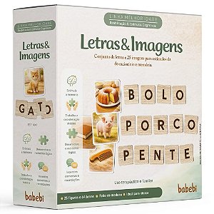 Jogo Letras e Imagens para Idosos