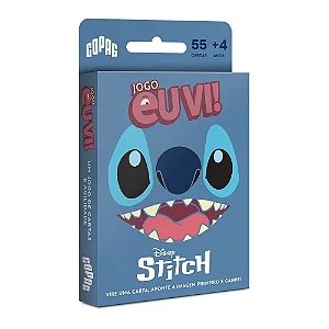 Jogo de Cartas Eu Vi - Stitch Disney