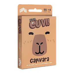 Jogo de Cartas - Eu Vi - Capivara