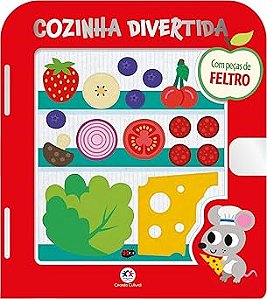 Livro Cozinha Divertida com Peças de Feltro