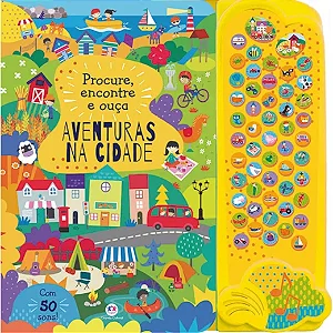 Livro Procure, Encontre e Ouça Aventuras na Cidade