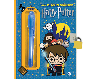 Diário Mágico Harry Potter com Caneta Invisível