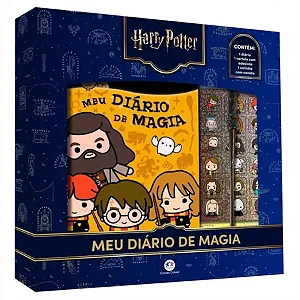 Kit Diário Harry Potter Meu Diário de Magia