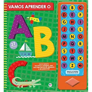 Livro Sonoro Vamos Aprender o ABC