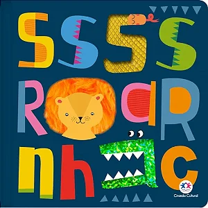 Livro Toque e Sinta Ssss Roar Nhac