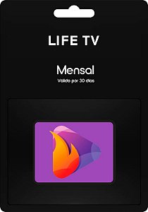 Recarga Life TV - Mensal