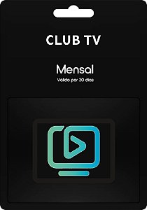 Recarga Club TV - Mensal