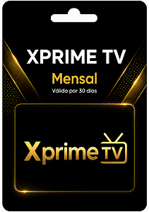 Recarga X Prime TV - Mensal